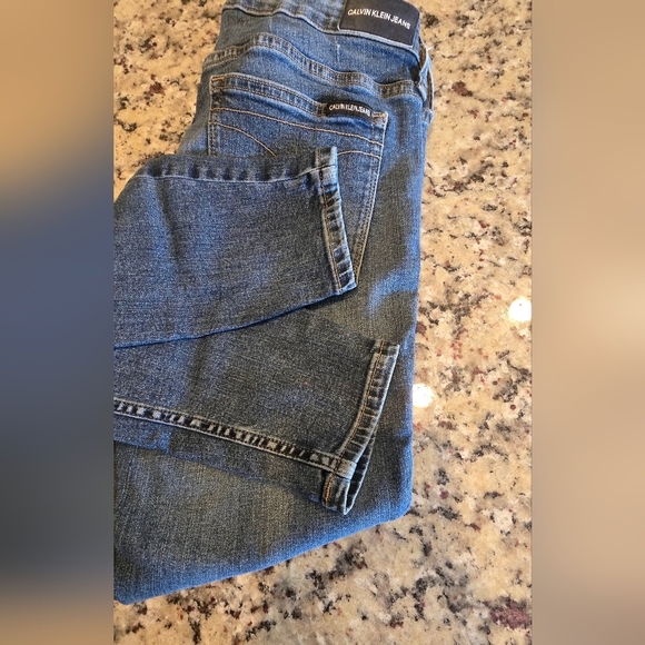 Calvin Klein Straight Leg Denim - Picture 8 of 12